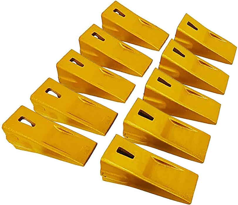 BDI Wear Parts X290 Bucket Teeth for Hensley Style Skid Steer Excavator Standard Dirt Bucket Tooth - 10 Pack