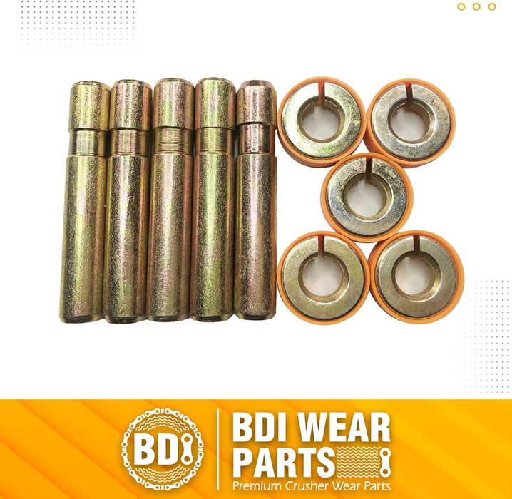BDI Wear Parts Bucket Teeth Pins 8E6258 8E6259 Retainer Fits CAT J250 1U3251 1U3252 Series - 5PK