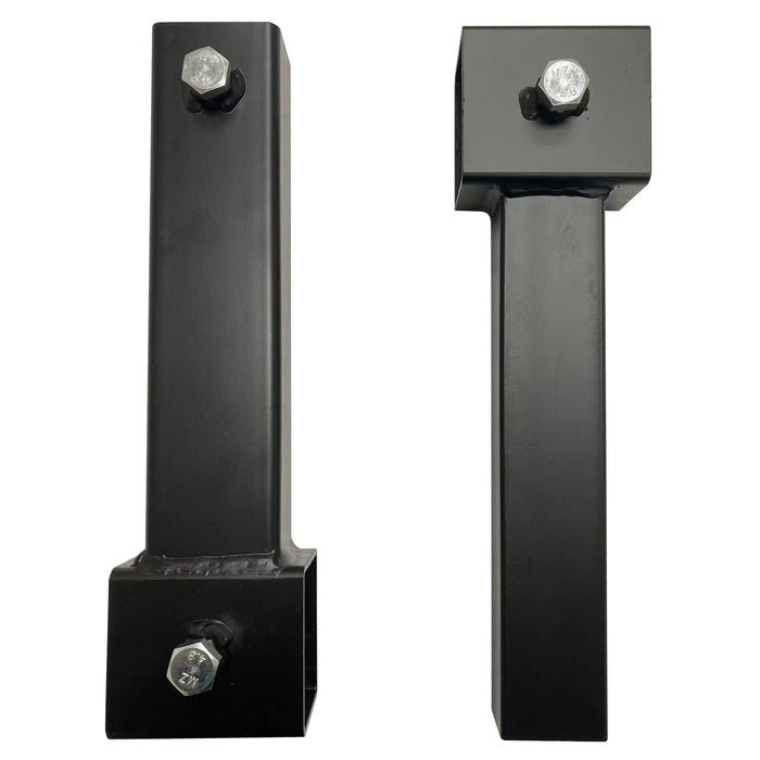 Stabilizer Bar for Pallet Forks up to 3 "W x 2" H, 12" to 21" W Adjustable Length for Skid Steer Heavy Duty Tractor 1500 lbs Fork Stabilizers