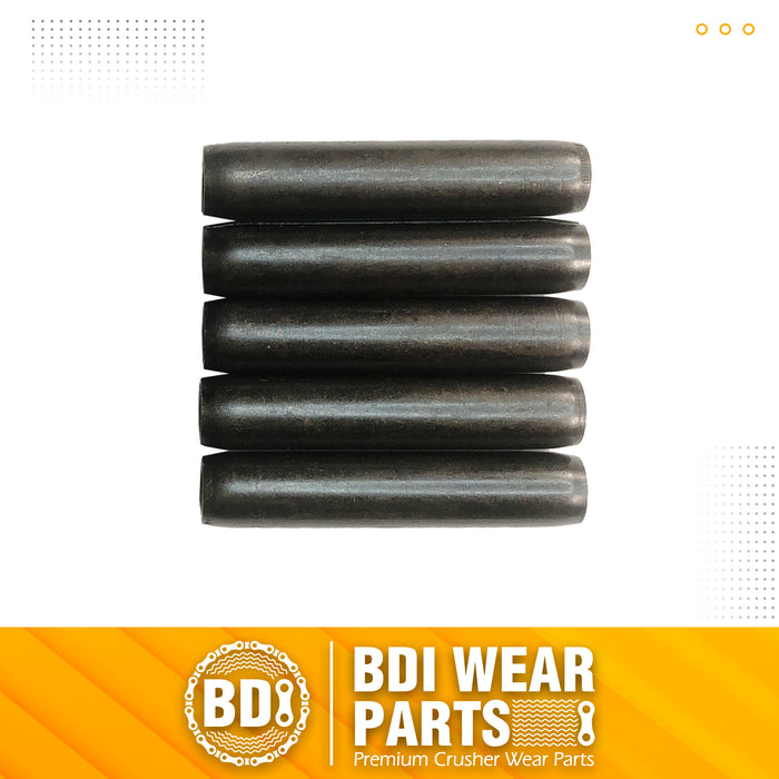 BDI Wear Parts Bucket Teeth P156 Roll Pins Compatible with Backhoe/Skid/Hensley X156 X156S X156L X156T X156TWL Tooth 5 Packs