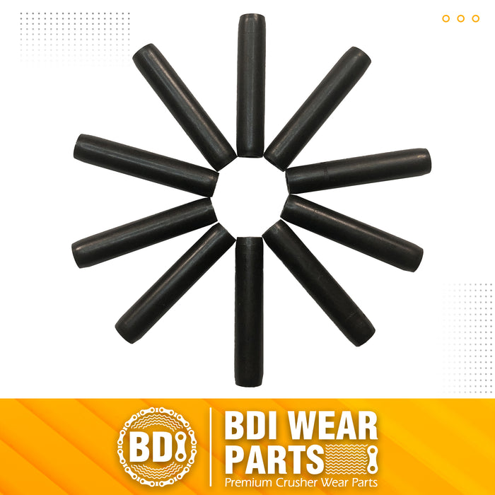 BDI Wear Parts Bucket Teeth P156 Roll Pins Compatible with Backhoe/Skid/Hensley X156 X156S X156L X156T X156TWL Tooth 10 Packs