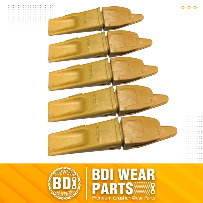 BDI Wear Parts Assembly Bucket Teeth 1U3252 / Adapter 6Y3254 / Pins for Caterpillars J250-5 Set