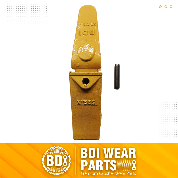 BDI Wear Parts Assembly 230X156 Backhoe Shank / X156S Bucket Teeth / P156 Flex Pin Bobcat Skid Steer Caterpillar Style for Mini Excavator - 1 Set