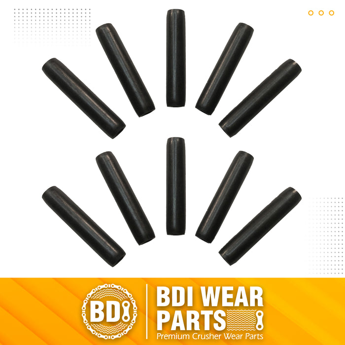BDI Wear Parts Bucket Teeth P156 Roll Pins Compatible with Backhoe/Skid/Hensley X156 X156S X156L X156T X156TWL Tooth 10 Packs