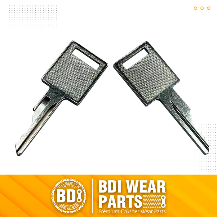BDI wear parts 6693241-2 Ignition Key Compatible with Bobcat Skid-Steer Loader S530 S550 S570 S650 S590 S630 S750 S770 S850 A220 A300 T110 T140 T180 T190 T200 T250 T300 T320 T450 T550 T590