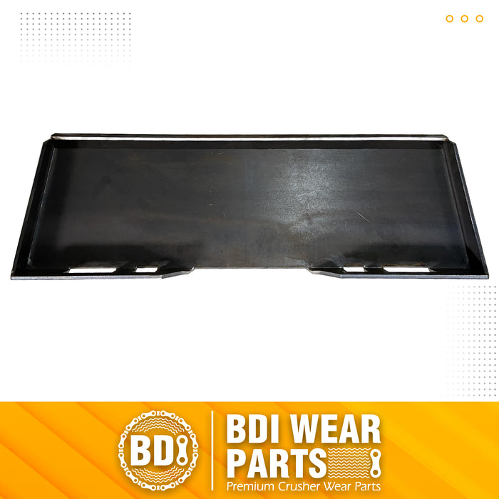 BDI Wear Parts 1/2" Skid Steer Mount Plate, Universal Heavy Duty Quick Attach Plate Mount Loader Compatible with Bobcat Kubota and Kubota Tractors (1/2")