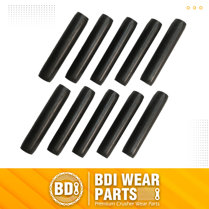 BDI Wear Parts Bucket Teeth P156 Roll Pins Compatible with Backhoe/Skid/Hensley X156 X156S X156L X156T X156TWL Tooth 10 Packs