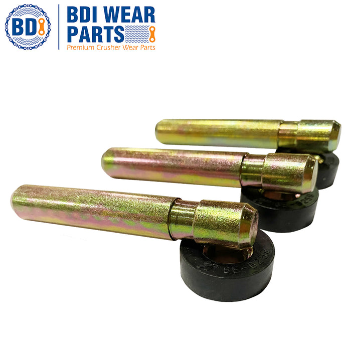 BDI Wear Parts 1U3302RC J300 Style Rock Chisel Bucket Teeth with Pins and Retainers for CAT- 5 Pack