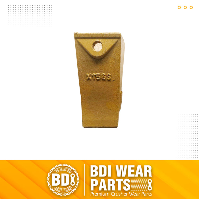 BDI Wear Parts Assembly 230X156 Backhoe Shank / X156S Bucket Teeth / P156 Flex Pin Bobcat Skid Steer Caterpillar Style for Mini Excavator - 1 Set