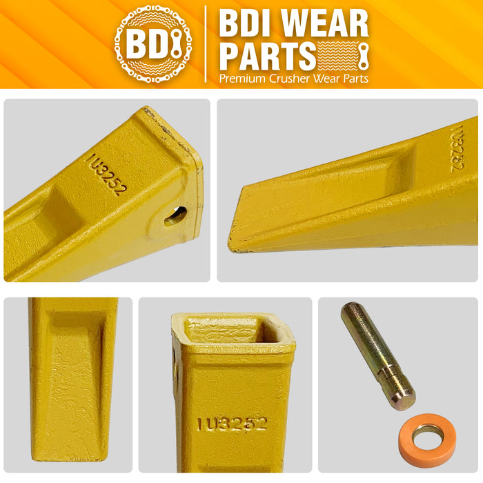 1 - Forged CAT Style Backhoe/Loader Bucket Dirt Teeth/Tooth - 1U3252 (1)