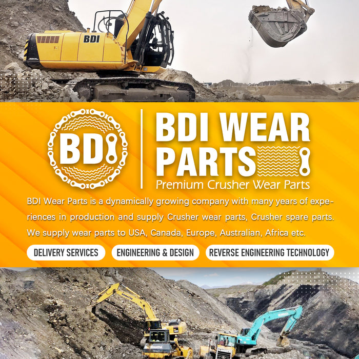 BDI Wear Parts 23 230 Series 230S Bucket Teeth Replacement Teeth for Bobcat Bucket Tooth with 23p Flex Pin for Hensley Excavator - 10 Pack