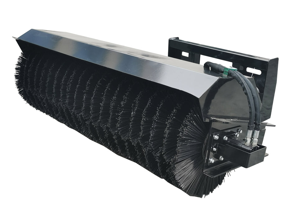 Skid Steer Attachment Hydraulic Angle Broom