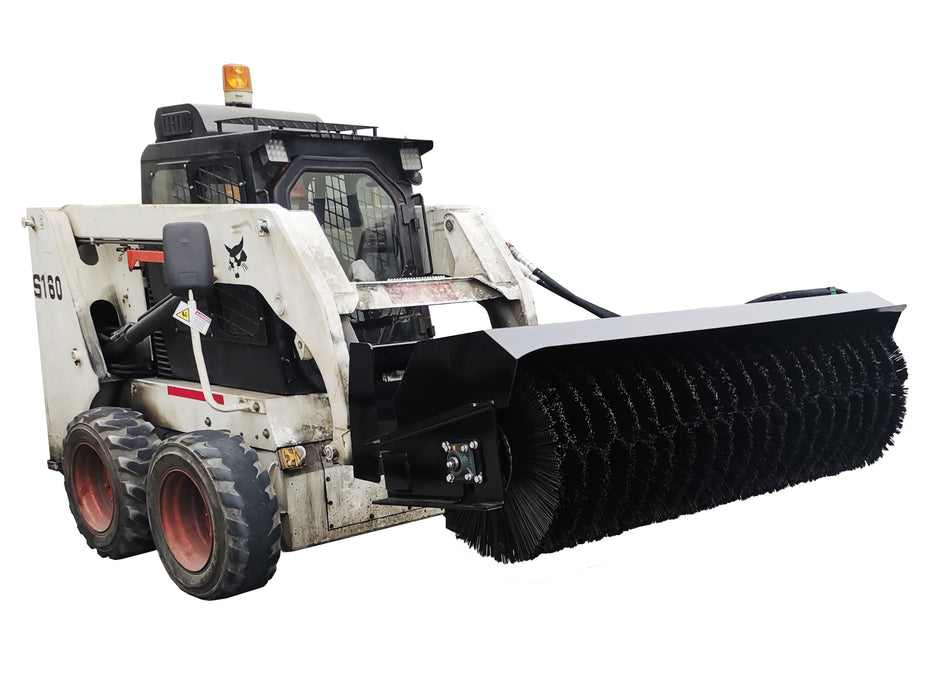Skid Steer Attachment Hydraulic Angle Broom