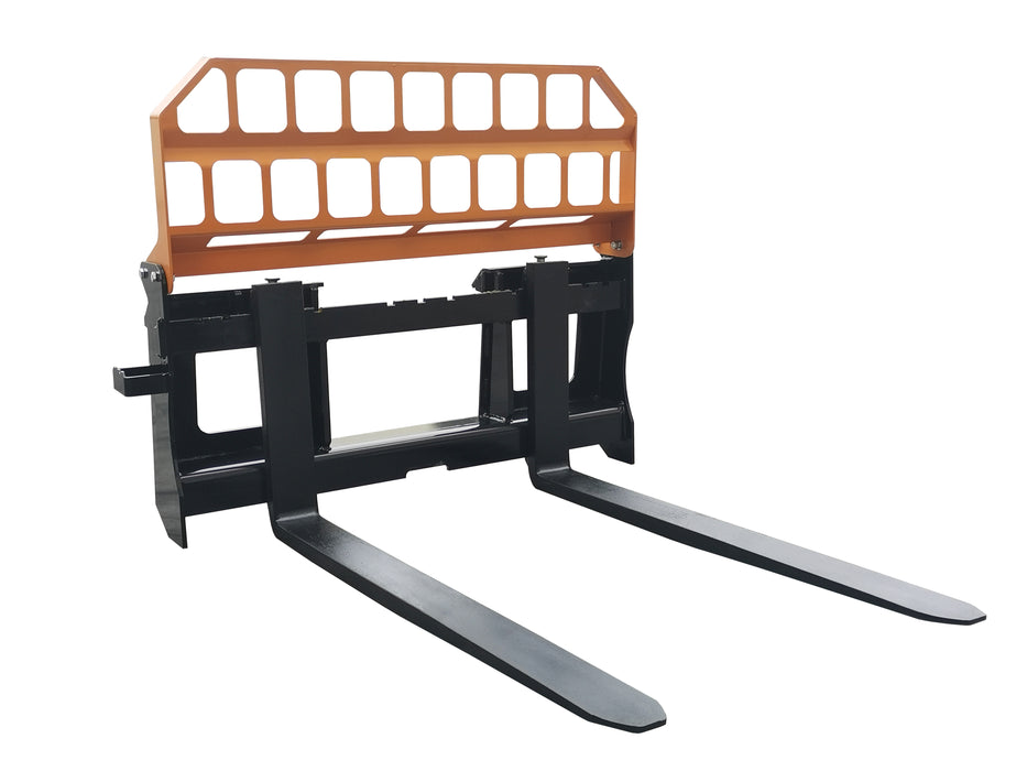 Skid steer attachment Pallet Forks For Skid Steer 48 inch fork 4000 lb Loading Capacity