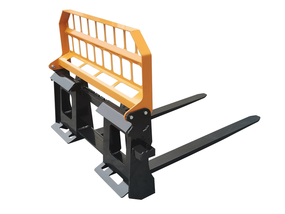 Skid steer attachment Pallet Forks For Skid Steer 48 inch fork 4000 lb Loading Capacity