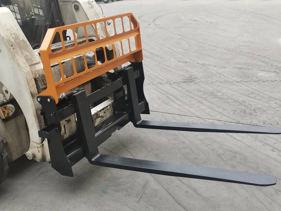 Skid steer attachment Pallet Forks For Skid Steer 48 inch fork 4000 lb Loading Capacity