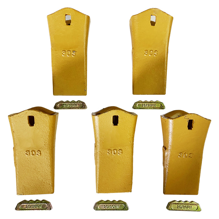 BDI Wear Parts 30S Dirt Teeth Esco Digging Bucket Teeth 5 Pack Teeth with Pin Esco Style 25/30PN