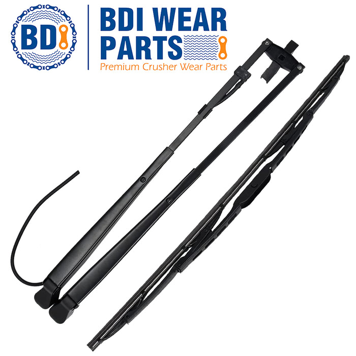 BDI Wear Parts Windshield Wiper Arm & Blade 7188371 7188372 for Bobcat Loader 751 753 763 863 864
