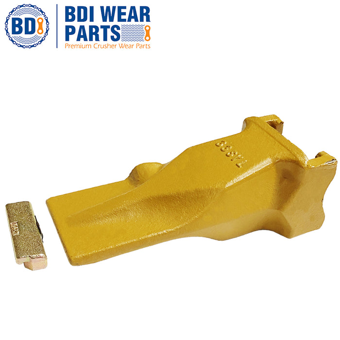 BDI Wear Parts V33SYL Esco Super V Style Dirt Bucket Teeth with Pin 1 Set Series Adapters Digging Tooth