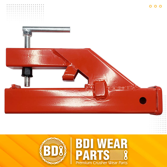 BDI Wear Parts Trailer Hitch, Trailer Hitch Receiver 2 "Ball Mount Receiver Adapter
