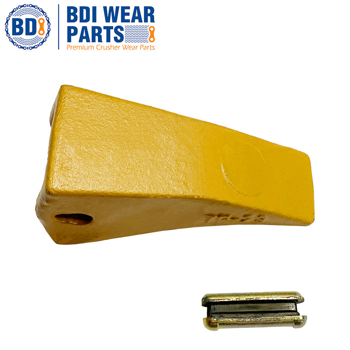 BDI Wear Parts TF23D D23P 1 Pack Bucket Teeth Claw Backhole Long Flexpins for Deere Case
