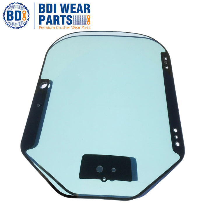 BDI Wear Parts Cab Glass 7120401 for Bobcat Skidsteer Front Window Glass T550, T590, T630, T650, T750