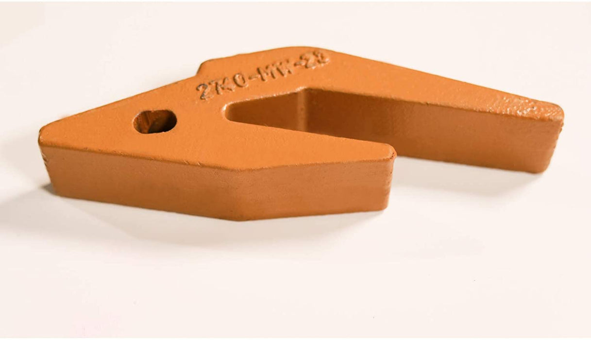 2 Pack 2740W23 H&L Weld On Adapter for 23 230 Bucket Teeth, Backhoes w/ 1" Lip