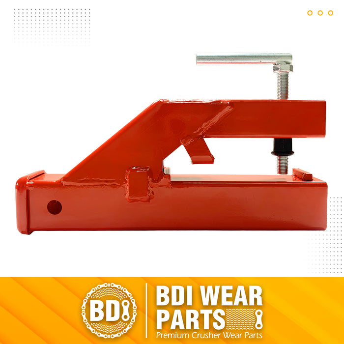 BDI Wear Parts Trailer Hitch, Trailer Hitch Receiver 2 "Ball Mount Receiver Adapter