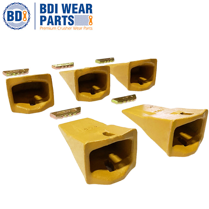 BDI Wear Parts 40S Dirt Teeth Esco Digging Bucket Teeth 5 Pack Teeth with Pin Esco Style 40PN