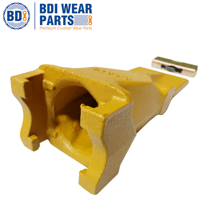 BDI Wear Parts V33SYL Esco Super V Style Dirt Bucket Teeth with Pin 1 Set Series Adapters Digging Tooth