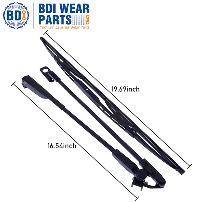 BDI Wear Parts Window Wiper Arm 6664095 for Bobcat 320 322 325 328 331 334 337 341 540 542