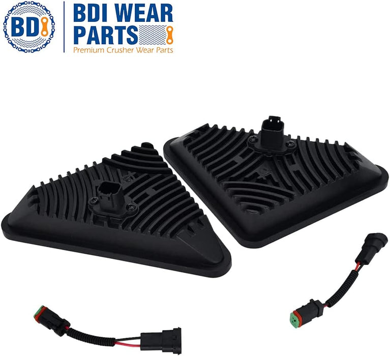 BDI Wear Parts LED Headlight Kit 7259523 7259524 Compatible with Bobcat Loader 751 753 763 773 863 864 873 883 963