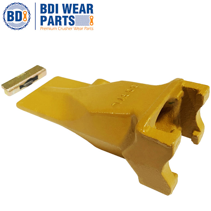 BDI Wear Parts V33SYL Esco Super V Style Dirt Bucket Teeth with Pin 1 Set Series Adapters Digging Tooth