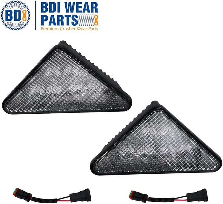 BDI Wear Parts LED Headlight Kit 7259523 7259524 Compatible with Bobcat Loader 751 753 763 773 863 864 873 883 963
