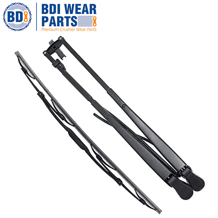 BDI Wear Parts Windshield Wiper Arm & Blade 7188371 7188372 for Bobcat Loader 751 753 763 863 864