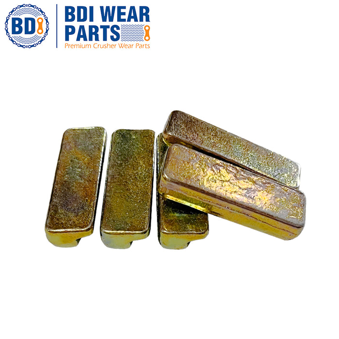 BDI Wear Parts 5 Pack V17SYL Esco Super V Style Dirt Bucket Teeth with V17PN Set Series Digging Tooth for Excavator Backhoe Loader